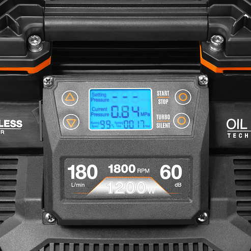 Компрессор аккумуляторный 42В / 220В DAEWOO DAC 180S Li_3
